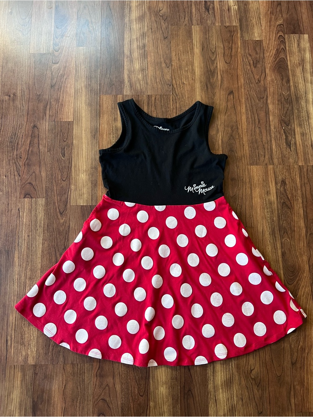 Disney Minnie Mouse Polka Dot Fit & Flare Dress with Pockets